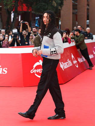 IPA89954342 - Rome, 2026 Film Festival - Night 8 - Red Carpet for the film *A MARE* In the photo: Ghali  Copyright: xMarcoxProvvisionatox xPoolxRomaxFilmxFestx2026x IPA89954342