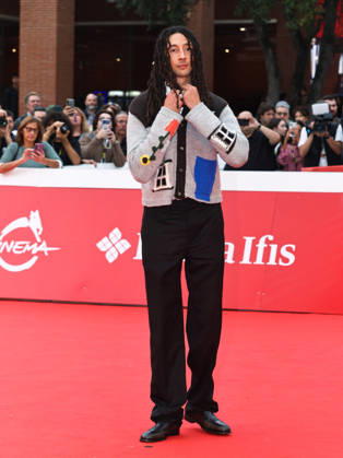 IPA89954343 - Rome, 2026 Film Festival - Night 8 - Red Carpet for the film *A MARE* In the photo: Ghali  Copyright: xMarcoxProvvisionatox xPoolxRomaxFilmxFestx2026x IPA89954343