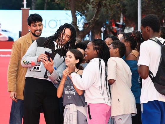 IPA89954351 - Rome, 2026 Film Festival - Night 8 - Red Carpet for the film *A MARE* In the photo: Ghali  Copyright: xMarcoxProvvisionatox xPoolxRomaxFilmxFestx2026x IPA89954351