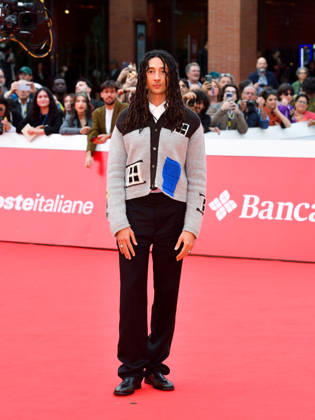 IPA89954079 - Rome, 2026 Film Festival - Night 8 - Red Carpet for the film *A MARE* In the photo: Ghali  Copyright: xVincenzoxLandix xPoolxRomaxFilmxFestx2026x IPA89954079
