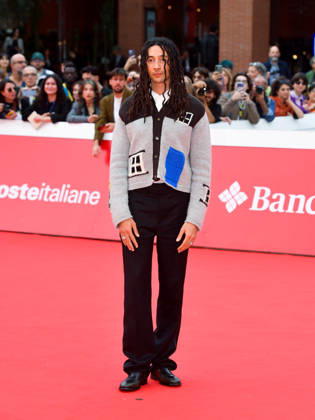 IPA89954080 - Rome, 2026 Film Festival - Night 8 - Red Carpet for the film *A MARE* In the photo: Ghali  Copyright: xVincenzoxLandix xPoolxRomaxFilmxFestx2026x IPA89954080