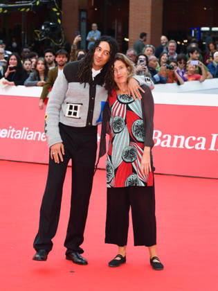IPA89954073 - Rome, 2026 Film Festival - Night 8 - Red Carpet for the film *A MARE* In the photo: Ghali, Alessandra Cutolo  Copyright: xVincenzoxLandix xPoolxRomaxFilmxFestx2026x IPA89954073