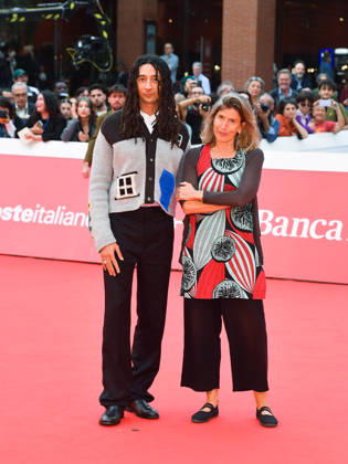IPA89954071 - Rome, 2026 Film Festival - Night 8 - Red Carpet for the film *A MARE* In the photo: Ghali, Alessandra Cutolo  Copyright: xVincenzoxLandix xPoolxRomaxFilmxFestx2026x IPA89954071