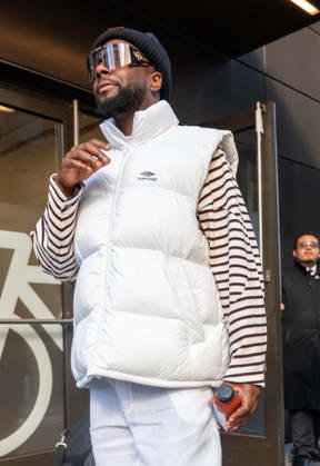 Wyclef Jean Seen at ABC Studios NEW YORK, NY - OCTOBER 20: Wyclef Jean seen at ABC Studios on October 20, 2026 in New York City. Credit: Camara Porter AdMedia EDITORIAL USE ONLY  Copyright: xx CamaraxPorterx admphotosthree020952