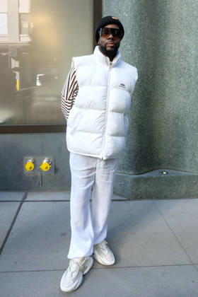 Wyclef Jean Seen at ABC Studios NEW YORK, NY - OCTOBER 20: Wyclef Jean seen at ABC Studios on October 20, 2026 in New York City. Credit: Camara Porter AdMedia EDITORIAL USE ONLY  Copyright: xx CamaraxPorterx admphotosthree020954