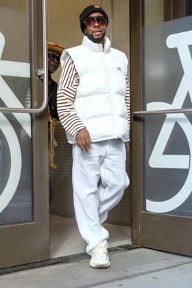 Wyclef Jean Seen at ABC Studios NEW YORK, NY - OCTOBER 20: Wyclef Jean seen at ABC Studios on October 20, 2026 in New York City. Credit: Camara Porter AdMedia EDITORIAL USE ONLY  Copyright: xx CamaraxPorterx admphotosthree020937