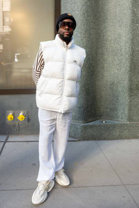 Wyclef Jean Seen at ABC Studios NEW YORK, NY - OCTOBER 20: Wyclef Jean seen at ABC Studios on October 20, 2026 in New York City. Credit: Camara Porter AdMedia EDITORIAL USE ONLY Copyright: xx CamaraxPorterx admphotosthree020960