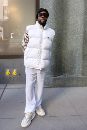 Wyclef Jean Seen at ABC Studios NEW YORK, NY - OCTOBER 20: Wyclef Jean seen at ABC Studios on October 20, 2026 in New York City. Credit: Camara Porter AdMedia EDITORIAL USE ONLY Copyright: xx CamaraxPorterx admphotosthree020961