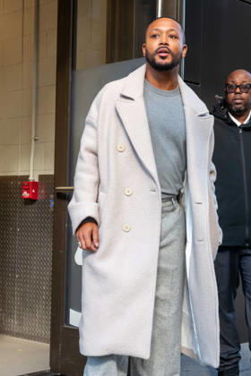 Romeo Miller Seen at ABC Studios NEW YORK, NY - OCTOBER 20: Romeo Miller seen at ABC Studios on October 20, 2026 in New York City. Credit: Camara Porter AdMedia EDITORIAL USE ONLY Copyright: xx CamaraxPorterx admphotosthree020967