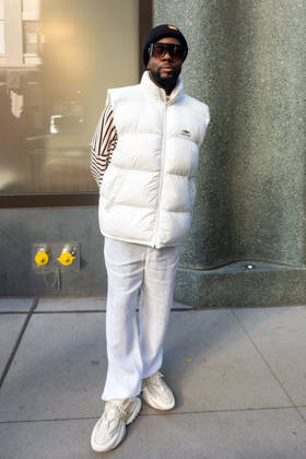 Wyclef Jean Seen at ABC Studios NEW YORK, NY - OCTOBER 20: Wyclef Jean seen at ABC Studios on October 20, 2026 in New York City. Credit: Camara Porter AdMedia EDITORIAL USE ONLY Copyright: xx CamaraxPorterx admphotosthree020974
