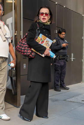 Debi Mazar Seen at ABC Studios NEW YORK, NY - OCTOBER 20: Debi Mazar seen at ABC Studios on October 20, 2026 in New York City. Credit: Camara Porter AdMedia New York City New York USA EDITORIAL USE ONLY Copyright: xx AdMediax admphotosthree020994