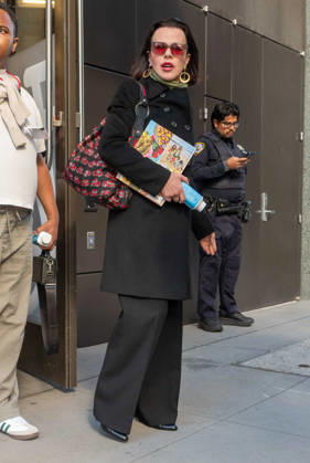 Debi Mazar Seen at ABC Studios NEW YORK, NY - OCTOBER 20: Debi Mazar seen at ABC Studios on October 20, 2026 in New York City. Credit: Camara Porter AdMedia New York City New York USA EDITORIAL USE ONLY Copyright: xx AdMediax admphotosthree020995