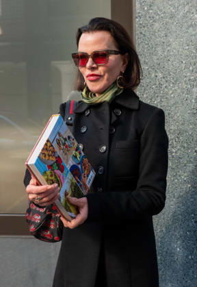 NEW YORK, NY - OCTOBER 20: Debi Mazar seen at ABC Studios on October 20, 2026 in New York City. Credit: Camara Porter New York City USA - ZUMAa123 20261020_zaa_a123_057 Copyright: xAdMediax