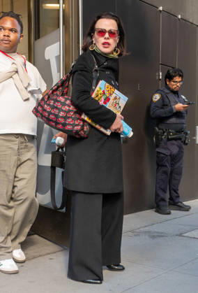 NEW YORK, NY - OCTOBER 20: Debi Mazar seen at ABC Studios on October 20, 2026 in New York City. Credit: Camara Porter New York City USA - ZUMAa123 20261020_zaa_a123_064 Copyright: xAdMediax