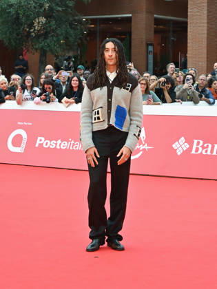 October 20, 2026, Rome, Italy: Italian rapper Ghali, attends the Red Carpet for the film A mare at the 2026 Rome Film Fest, held at the Auditorium Parco della Musica. Rome Italy - ZUMAs197 20261020_aaa_s197_273 Copyright: xAntoninoxD™Espositox