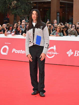 October 20, 2026, Rome, Italy: Italian rapper Ghali, attends the Red Carpet for the film A mare at the 2026 Rome Film Fest, held at the Auditorium Parco della Musica. Rome Italy - ZUMAs197 20261020_aaa_s197_279 Copyright: xAntoninoxD™Espositox