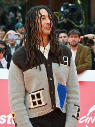 October 20, 2026, Rome, Italy: Italian rapper Ghali, attends the Red Carpet for the film A mare at the 2026 Rome Film Fest, held at the Auditorium Parco della Musica. Rome Italy - ZUMAs197 20261020_aaa_s197_281 Copyright: xAntoninoxD™Espositox