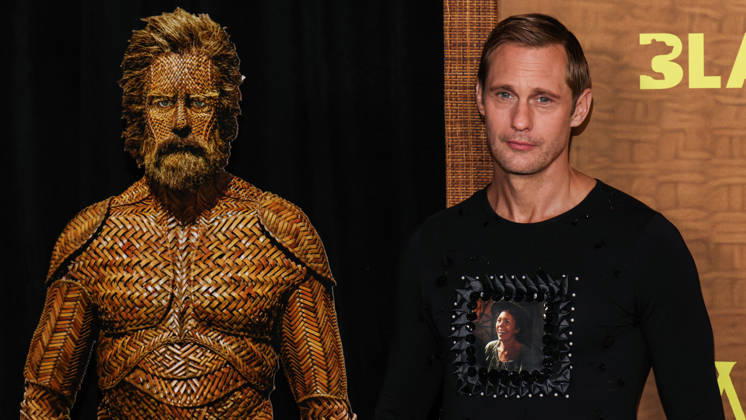 Los Angeles Premiere Of Black Bear s Wicker LOS ANGELES, CALIFORNIA, USA - OCTOBER 20: Alexander Skarsgard wearing Chopova Lowena, styled by Harry Lambert arrives at the Los Angeles Premiere Of Black Bear s Wicker held at the DGA Theater Complex at The Directors Guild of America on October 20, 2026 in Los Angeles, California, United States. Los Angeles DGA Theater Complex at The Directors Guild of America California United States Copyright: xKayxQiao ImagexPressxAgencyx
