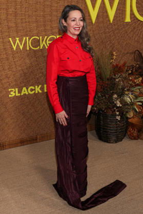 Los Angeles Premiere Of Black Bear s Wicker LOS ANGELES, CALIFORNIA, USA - OCTOBER 20: Olivia Colman arrives at the Los Angeles Premiere Of Black Bear s Wicker held at the DGA Theater Complex at The Directors Guild of America on October 20, 2026 in Los Angeles, California, United States. Los Angeles DGA Theater Complex at The Directors Guild of America California United States Copyright: xKayxQiao ImagexPressxAgencyx