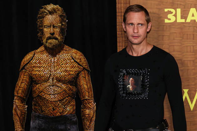 Los Angeles Premiere Of Black Bear s Wicker LOS ANGELES, CALIFORNIA, USA - OCTOBER 20: Alexander Skarsgard wearing Chopova Lowena, styled by Harry Lambert arrives at the Los Angeles Premiere Of Black Bear s Wicker held at the DGA Theater Complex at The Directors Guild of America on October 20, 2026 in Los Angeles, California, United States. Los Angeles DGA Theater Complex at The Directors Guild of America California United States Copyright: xKayxQiao ImagexPressxAgencyx