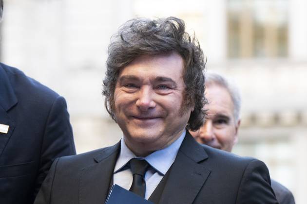 October 21, 2026, Madrid, Spain: Javier Milei, President of the Argentine Republic attends an informative breakfast organized by Nueva Economia Forum in Real Casino in Madrid Madrid Spain - ZUMAs197 20261021_aaa_s197_018 Copyright: xAtilanoxGarciax