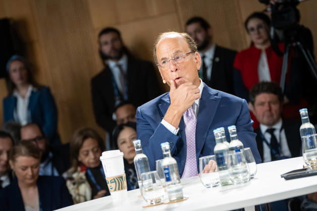 Larry Fink - Laurence Douglas Fink , CEO von BlackRock, diskutiert auf dem Berlin Global Dialog im früheren Staatsratsgebäude der DDR;Berlin Global Dialogue 2026 BGD 2026 Motto Advancing Alliances for a New Era, Berlin Berlin Deutschland ESMT