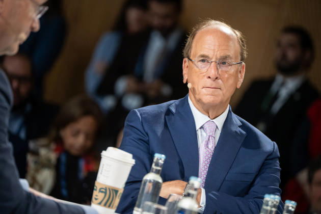 Larry Fink - Laurence Douglas Fink , CEO von BlackRock, diskutiert auf dem Berlin Global Dialog im früheren Staatsratsgebäude der DDR;Berlin Global Dialogue 2026 BGD 2026 Motto Advancing Alliances for a New Era, Berlin Berlin Deutschland ESMT