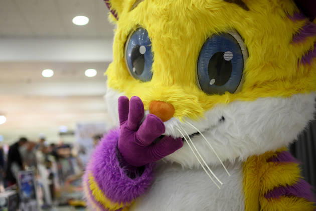 Feature, Maskottchen Kätzchen Meeps auf der Neuheitenschau, am 21.10.2026 Messe SPIEL Essen vom 22.10 - 25.10.2026 in E s s e n Deutschland. Grugahalle