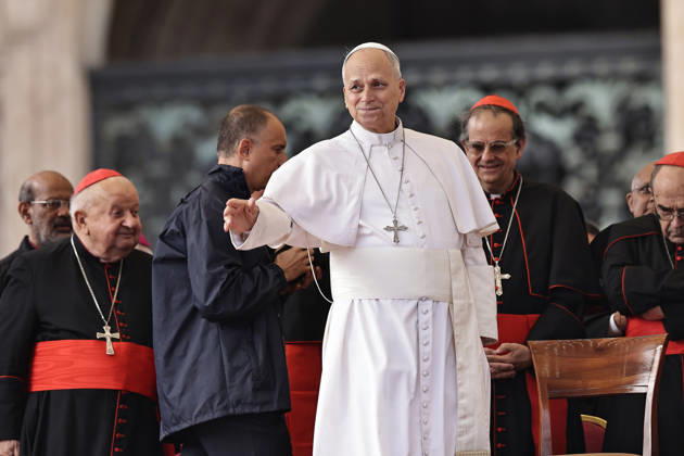 October 21, 2026. Vatican City - POPE LEO XIV during his weekly General Audience in St. meter s Square. Before beginning the audience, the Holy Father thanked the pilgrims present with those words: Dear brothers and Sisters, good morning and welcome! The first think I wold to say in thanks you. Thanks for the support of your prayers. Thanks be to Good for His generosity. Let us all renew our trust in God s goodness and mercy . . EvandroInetti_via ZUMA Wire Vatican City State  - ZUMAi15_ 20261021_zaf_i15_023 Copyright: xEvandroxInettix
