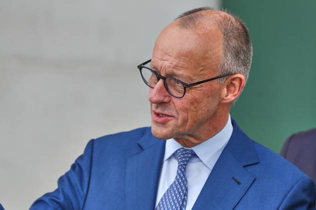Berlin, Deutschland, 21.10.2026: Bundeskanzleramt: Empfang des Präsidenten der Mongolei: Bundeskanzler Friedrich Merz (CDU) Copyright: xdtsxNachrichtenagenturx dts_140184
