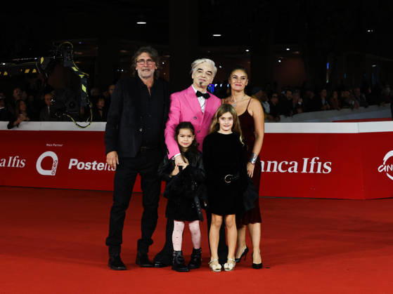 IPA90002172 - Rome, 2026 Film Festival Evening 9 Red carpet for the film Non Importa Dove Pictured: Francesco Fei, Morgan, Consuelo Moschella, Alessandra Cataldo  Copyright: xMarcoxProvvisionatox xPoolxRomaxFilmxFestx2026x IPA90002172