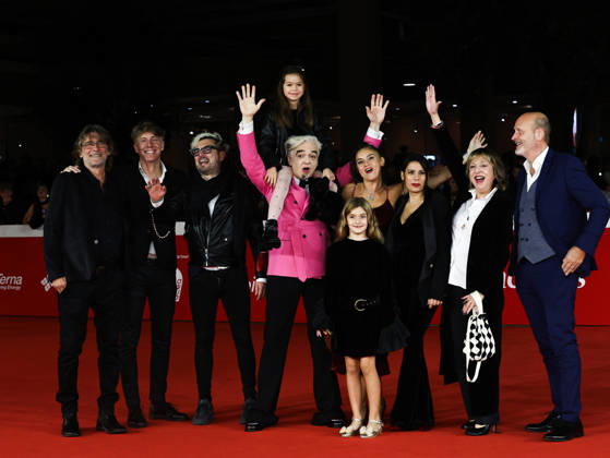 IPA90002189 - Rome, 2026 Film Festival Night 9 Red carpet for the film Non Importa Dove Pictured: Francesco Fei, Morgan, Consuelo Moschella, Alessandra Cataldo  Copyright: xMarcoxProvvisionatox xPoolxRomaxFilmxFestx2026x IPA90002189