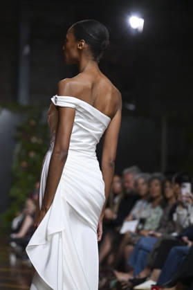 October 21, 2026, Madrid, Spain: A model parades with design Jaime Jarque during ATELIER COUTURE – 16.ª edición, Fashion Week in Real Fabrica de Tapices Madrid Spain - ZUMAs197 20261021_aaa_s197_641 Copyright: xAtilanoxGarciax