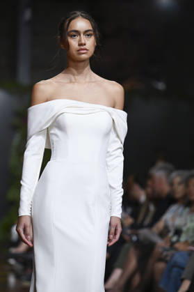 October 21, 2026, Madrid, Spain: A model parades with design Jaime Jarque during ATELIER COUTURE 16.Âª edicion, Fashion Week in Real Fabrica de Tapices Madrid Spain  - ZUMAs197 20261021_aaa_s197_664 Copyright: xAtilanoxGarciax