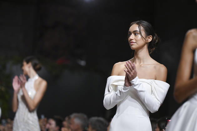 October 21, 2026, Madrid, Spain: A model parades with design Jaime Jarque during ATELIER COUTURE 16.Âª edicion, Fashion Week in Real Fabrica de Tapices Madrid Spain  - ZUMAs197 20261021_aaa_s197_671 Copyright: xAtilanoxGarciax