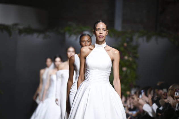 October 21, 2026, Madrid, Spain: A model parades with design Jaime Jarque during ATELIER COUTURE – 16.ª edición, Fashion Week in Real Fabrica de Tapices Madrid Spain - ZUMAs197 20261021_aaa_s197_650 Copyright: xAtilanoxGarciax