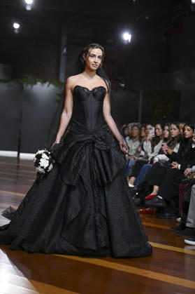 October 21, 2026, Madrid, Spain: A model parades with design Jaime Jarque during ATELIER COUTURE – 16.ª edición, Fashion Week in Real Fabrica de Tapices Madrid Spain - ZUMAs197 20261021_aaa_s197_656 Copyright: xAtilanoxGarciax