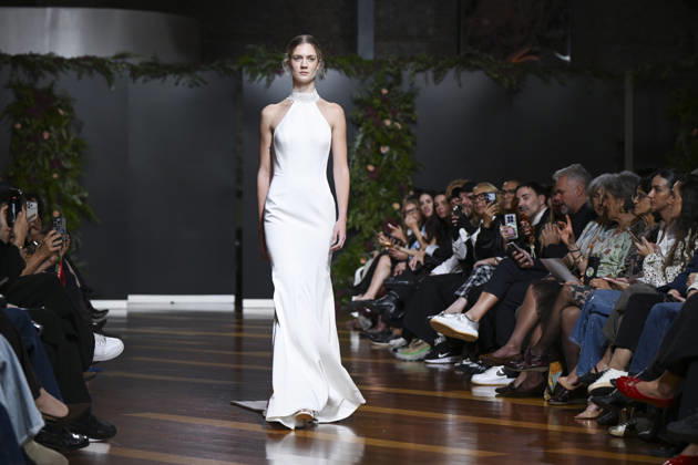 October 21, 2026, Madrid, Spain: A model parades with design Jaime Jarque during ATELIER COUTURE – 16.ª edición, Fashion Week in Real Fabrica de Tapices Madrid Spain - ZUMAs197 20261021_aaa_s197_661 Copyright: xAtilanoxGarciax