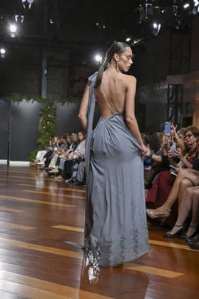 October 21, 2026, Madrid, Spain: A model parades with design ANMARGO during ATELIER COUTURE – 16.ª edición, Fashion Week in Real Fabrica de Tapices. Madrid Spain - ZUMAs197 20261021_aaa_s197_777 Copyright: xAtilanoxGarciax