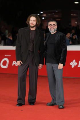 21st Rome Film Fest - Ula Screening Latvian actors Viesturs Kairiss and Karlis Arnolds Avots attend the red carpet premiere of the film Ula (Ulya) during the 21st Rome Film Fest in Rome, Italy on October 21, 2026. Photo by Andrea Bracaglia ABACAPRESS.COM Rome Italy Italy  Copyright: xBracagliaxAndrea ABACAx