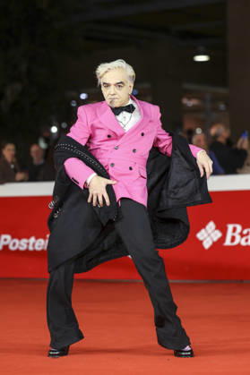 October 21, 2026, Rome, Rome, Italy: Morgan wears Richmond during the red carpet of the film Non Importa Dove on the occasion of the 21st edition of the Rome Film Fest, at the Auditorium Parco della Musica in Rome, 22 10 2026 Rome Italy  - ZUMAa289 20261021_zia_a289_356 Copyright: xCristianoxMinichiellox xAgfx