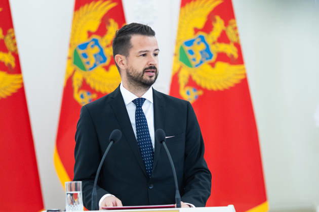 Lietuvos Respublikos Prezidentas Gitanas Nauseda prieme i Lietuva atvykusi Juodkalnijos Prezidenta Jakova Milatoviciu. Vilnius, 2026-10-22