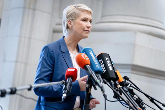 Konferenz der Regierungschefinnen und Regierungschefs, MPK Konferenz der Regierungschefinnen und Regierungschefs der Länder, Berlin, Bundesrat, MPK Ministerpräsidentin, Manuela Schwesig Berlin Berlin GER