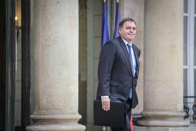 Paris, France le 22 octobre 2026 - Sortie du Conseil des ministres au palais de l Elysee - Exit of the Council of Ministers at the Elysee Palace Ici M. Philippe TABAROT, ministre des Transports  Copyright: xSebastienxTOUBONx