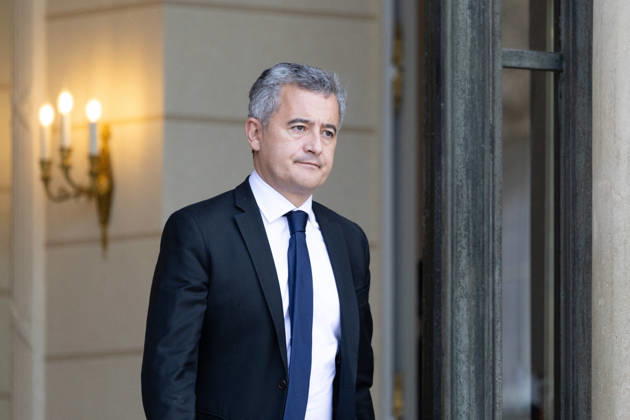 Weekly Cabinet Meeting - Paris Justice Minister Gerald Darmanin leaves after attending the weekly cabinet meeting at the Elysee Palace in Paris on October 22, 2026. Photo by Raphael Lafargue ABACAPRESS.COM Paris France  Copyright: xLafarguexRaphael ABACAx