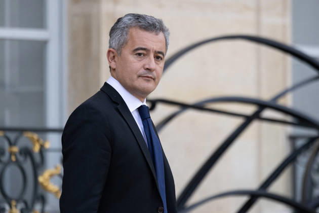Weekly Cabinet Meeting - Paris Justice Minister Gerald Darmanin leaves after attending the weekly cabinet meeting at the Elysee Palace in Paris on October 22, 2026. Photo by Raphael Lafargue ABACAPRESS.COM Paris France  Copyright: xLafarguexRaphael ABACAx