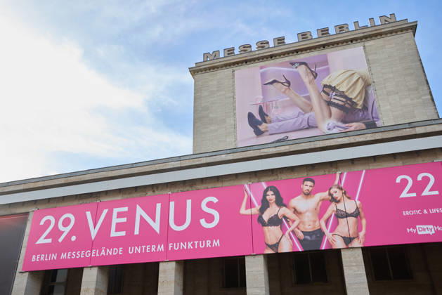 Eroeffnung der 29. Erotikmesse VENUS auf der Messe Berlin am 22.10.2026. 29.VENUS
