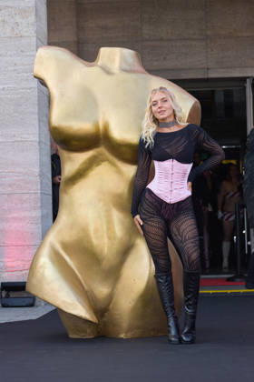 Lia Engel. Eroeffnung der 29. Erotikmesse VENUS auf der Messe Berlin am 22.10.2026. 29.VENUS