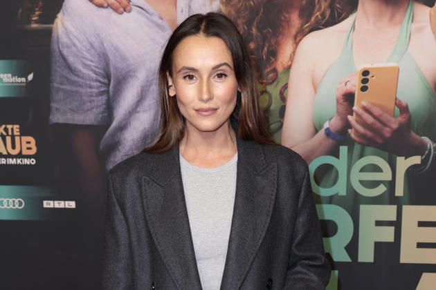 Peri Baumeister during the premiere of Der perfekte Urlaub at Zoo Palast on October 22, 2026 in Berlin, Germany Der Perfekte Urlaub Premiere in Berlin, Germany
