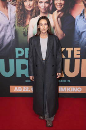 Peri Baumeister during the premiere of Der perfekte Urlaub at Zoo Palast on October 22, 2026 in Berlin, Germany Der Perfekte Urlaub Premiere in Berlin, Germany